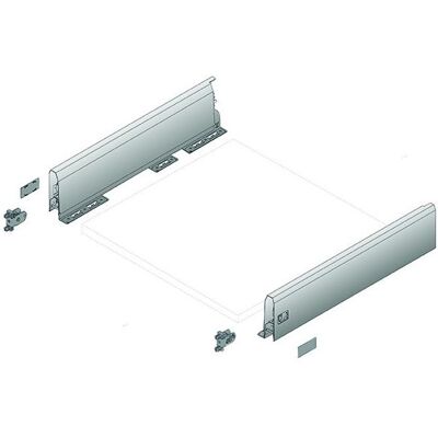 Hettich, Schubladenauszüge, Flexible Schubkasten-Sets ArciTech, weiss Hettich, Schubladenauszüge, Flexible Schubkasten-Sets ArciTech, weiss