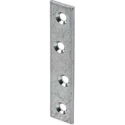 Vormann, Holzverbinder, Verbindungsblech Länge 80 mm Breite 15 mm Stärke 2 mm Stahl blau verzinkt (Verbindungsbleche, 100 Stk.) Vormann, Holzverbinder, Verbindungsblech Länge 80 mm Breite 15 mm Stärke 2 mm Stahl blau verzinkt (Verbindungsbleche, 100 Stk.)