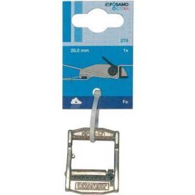 POSAMO Klemmschloss verzinkt - 25mm - Kabelbinder-Verschluss POSAMO Klemmschloss verzinkt - 25mm - Kabelbinder-Verschluss