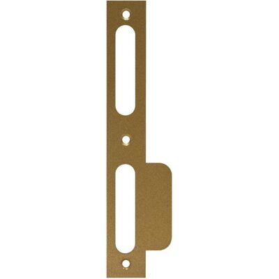 Abus, Türgriff + Türgarnitur, LSB170 R G 24 EK Lappenschliessblech, gold (Türgriff) Abus, Türgriff + Türgarnitur, LSB170 R G 24 EK Lappenschliessblech, gold (Türgriff)
