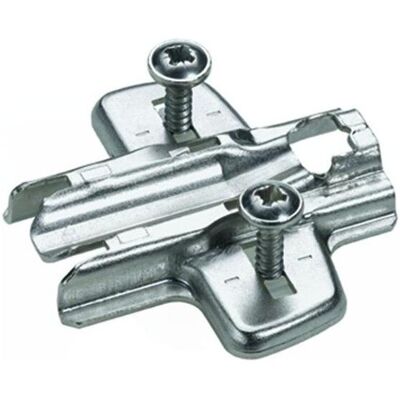 Hettich, Holzverbinder, Kreuzmontageplatten Sensys/Intermat 8099, Eckmontage (Nagelplatte, 1 Stk.) Hettich, Holzverbinder, Kreuzmontageplatten Sensys/Intermat 8099, Eckmontage (Nagelplatte, 1 Stk.)