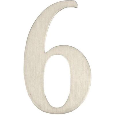 Haushalt, Türgriff + Türgarnitur, DOOR NUMBER 6 SS-6 62MM STAINLESS STE (Türgriff) Haushalt, Türgriff + Türgarnitur, DOOR NUMBER 6 SS-6 62MM STAINLESS STE (Türgriff)