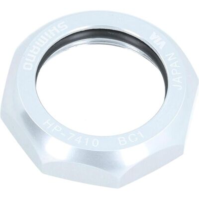Shimano Muttern + Unterlegscheiben, Kontermutter HP-7410 BSA 1,37 x 24 mm inkl. Dichtring Shimano Muttern + Unterlegscheiben, Kontermutter HP-7410 BSA 1,37 x 24 mm inkl. Dichtring