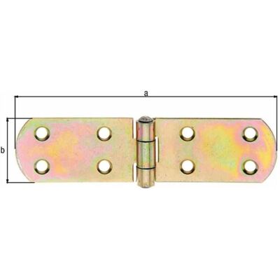 Alberts, Holzverbinder, Französisches Kistenband 160 x 35 mm galv. verzinkt, dickschichtpassiviert Alberts, Holzverbinder, Französisches Kistenband 160 x 35 mm galv. verzinkt, dickschichtpassiviert