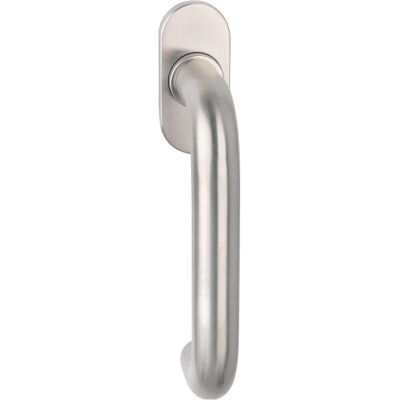 Ogro, Fenstergriff, DORMA Fenstergriff 4100SO verdeckt geschraubt, VK 7 x 35 mm, Edelstahl matt Ogro, Fenstergriff, DORMA Fenstergriff 4100SO verdeckt geschraubt, VK 7 x 35 mm, Edelstahl matt
