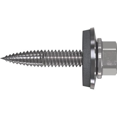 Reisser Schraube RST 67420/1 - Bimetall EPDM 16mm, 6x38 - Schrauben Reisser Schraube RST 67420/1 - Bimetall EPDM 16mm, 6x38 - Schrauben