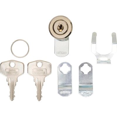 Burg Wächter, Türschloss + Schliesszylinder, Universalzylinder ZS 81, Materialstärke 1 - 2 mm, verchromt Burg Wächter, Türschloss + Schliesszylinder, Universalzylinder ZS 81, Materialstärke 1 - 2 mm, verchromt