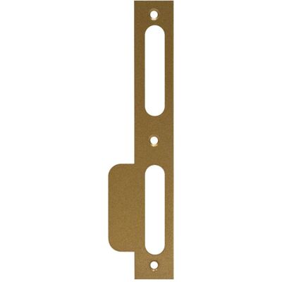 Abus, Türgriff + Türgarnitur, LSB170 L G 24 EK Lappenschliessblech, gold (Türgriff) Abus, Türgriff + Türgarnitur, LSB170 L G 24 EK Lappenschliessblech, gold (Türgriff)