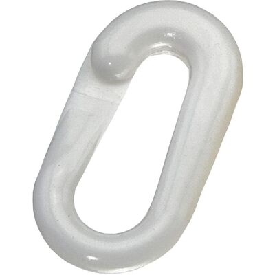 Dulimex, Zubehör Kette + Seil, Scherglied Kunststoff weiss Materialstärke 6 mm Dulimex, Zubehör Kette + Seil, Scherglied Kunststoff weiss Materialstärke 6 mm