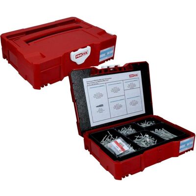 Profix, Schrauben, Sortimentskoffer PRO-CUT mit Senkkopf Schrauben (750 Schrauben pro Stück) Profix, Schrauben, Sortimentskoffer PRO-CUT mit Senkkopf Schrauben (750 Schrauben pro Stück)