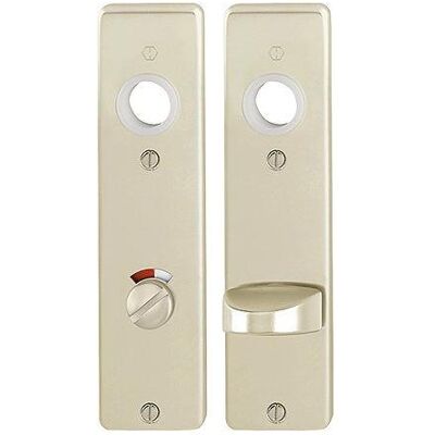 Hoppe Aluminium-Kurzschild-Paar - Rechteckig, 78mm, für Innentüren Hoppe Aluminium-Kurzschild-Paar - Rechteckig, 78mm, für Innentüren