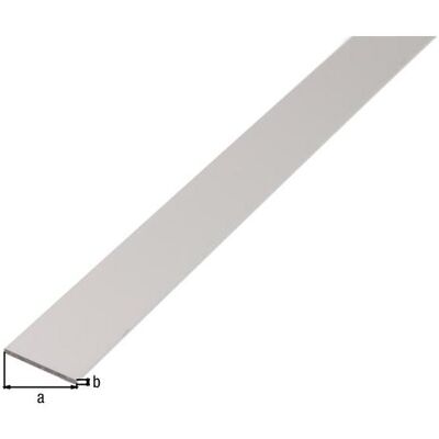 Magni, Profil + Stange, Alberts 473020 Flachstange Aluminium, silberfarbig eloxiert 1000 x 20 x 2 mm Magni, Profil + Stange, Alberts 473020 Flachstange Aluminium, silberfarbig eloxiert 1000 x 20 x 2 mm