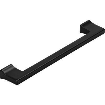 Siro, Möbelgriff, Möbelgriff Beres LA 160 mm, Breite 180 mm, schwarz matt Siro, Möbelgriff, Möbelgriff Beres LA 160 mm, Breite 180 mm, schwarz matt