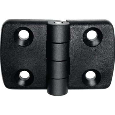 Vormann, Scharnier, Scharnier Höhe 48 mm Breite 58 mm Stärke 8,3 mm Polyamid schwarz Vormann, Scharnier, Scharnier Höhe 48 mm Breite 58 mm Stärke 8,3 mm Polyamid schwarz