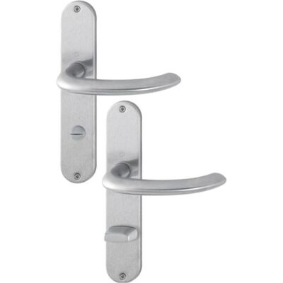Hoppe E1138Z/302 Edelstahl-Langschild Türgriff-Garnitur - Innenbereich Hoppe E1138Z/302 Edelstahl-Langschild Türgriff-Garnitur - Innenbereich