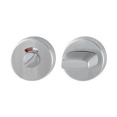 Magni, Türgriff + Türgarnitur, Hoppe Bad/WC-Rosette mit rot/weiss-Scheibe, Paar Edelstahl E42KVS (Türrosette) Magni, Türgriff + Türgarnitur, Hoppe Bad/WC-Rosette mit rot/weiss-Scheibe, Paar Edelstahl E42KVS (Türrosette)