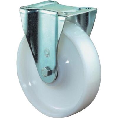 BS Rollen, Möbelrollen, Schwerlast-Bockrolle Rad-Ø 250 mm Tragfähigkeit 1400 kg Kunststoff Platte L135xB110 mm BS Rollen, Möbelrollen, Schwerlast-Bockrolle Rad-Ø 250 mm Tragfähigkeit 1400 kg Kunststoff Platte L135xB110 mm