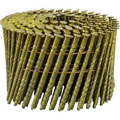 Makita, Tackerklammern + Tackernägel, Zubehör F-31320 Nägel auf Rolle 3,2 x 75 mm Ring / gelb beschichtet 4050 Stück Makita, Tackerklammern + Tackernägel, Zubehör F-31320 Nägel auf Rolle 3,2 x 75 mm Ring / gelb beschichtet 4050 Stück