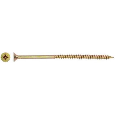Haushalt, Dübel, CHIPBOARD SCREW 5.0X100/60 YLWZP10PCS G2 (10 Stk.) Haushalt, Dübel, CHIPBOARD SCREW 5.0X100/60 YLWZP10PCS G2 (10 Stk.)
