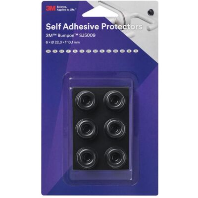 3M Möbelgleiter + Schutzpuffer, Gerätefuss selbstklebend (6 Stk.) 3M Möbelgleiter + Schutzpuffer, Gerätefuss selbstklebend (6 Stk.)