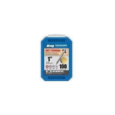 Kreg, Schrauben, SML-C1-100-INT Sacklochschrauben 25 mm Verzinkt Maxi-Loc Grobgewinde 100 Stk. (100 Schrauben pro Stück) Kreg, Schrauben, SML-C1-100-INT Sacklochschrauben 25 mm Verzinkt Maxi-Loc Grobgewinde 100 Stk. (100 Schrauben pro Stück)