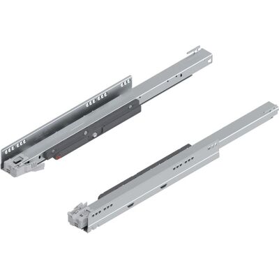 Blum, Schubladenauszüge, LEGRABOX Korpusschiene mit TIP-ON, Vollauszug, 40 kg, NL 550 mm, links/rechts, verzinkt Blum, Schubladenauszüge, LEGRABOX Korpusschiene mit TIP-ON, Vollauszug, 40 kg, NL 550 mm, links/rechts, verzinkt