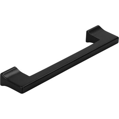 Siro, Möbelgriff, Möbelgriff Beres LA 128 mm, Breite 148 mm, schwarz matt Siro, Möbelgriff, Möbelgriff Beres LA 128 mm, Breite 148 mm, schwarz matt
