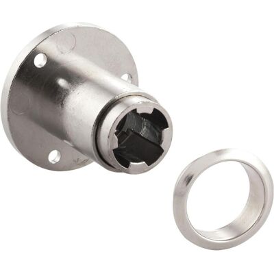 Hekna, Türschloss + Schliesszylinder, Zylinder Klappenschloss 2102 ø 19 mm, Länge 27 mm, Zamak vernickelt Hekna, Türschloss + Schliesszylinder, Zylinder Klappenschloss 2102 ø 19 mm, Länge 27 mm, Zamak vernickelt
