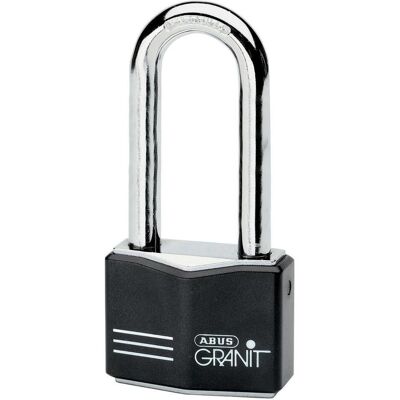 Brady, Vorhängeschloss, Ultimatives Stahl-Sicherheitsschloss, Schwarz, Stahlbügel, 75 mm Bügelhöhe, Bügeldurchmesser Brady, Vorhängeschloss, Ultimatives Stahl-Sicherheitsschloss, Schwarz, Stahlbügel, 75 mm Bügelhöhe, Bügeldurchmesser