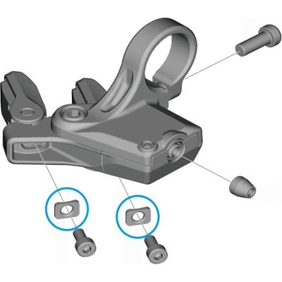 Shimano Muttern + Unterlegscheiben, Unterlegscheibe SW-M8150 (M8) Shimano Muttern + Unterlegscheiben, Unterlegscheibe SW-M8150 (M8)