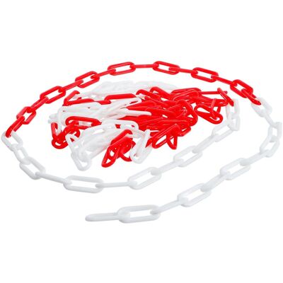 BGS, Kette, Absperrkette Rot-Weiss Kunststoff 5 m (5 m) BGS, Kette, Absperrkette Rot-Weiss Kunststoff 5 m (5 m)