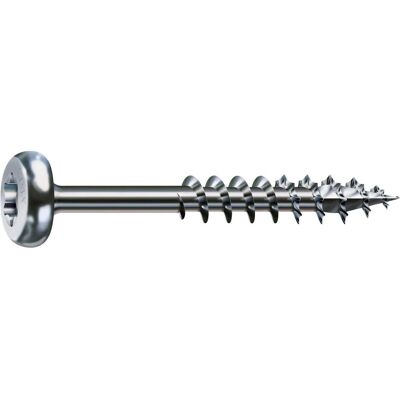 Spax, Schrauben, Halbrundkopf T-Star Plus T30 Teilgewinde Wirox (200 Schrauben pro Stück, 6 x 90 mm) Spax, Schrauben, Halbrundkopf T-Star Plus T30 Teilgewinde Wirox (200 Schrauben pro Stück, 6 x 90 mm)