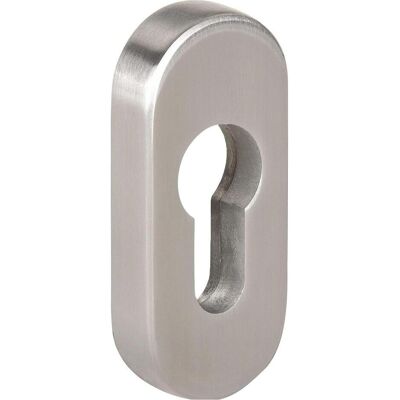 Tecwerk, Türgriff + Türgarnitur, Ovalrosette NW-120/6-S Edelstahl 60 Schildstärke 10 mm PZ oval (Türgarnitur, Türgriff) Tecwerk, Türgriff + Türgarnitur, Ovalrosette NW-120/6-S Edelstahl 60 Schildstärke 10 mm PZ oval (Türgarnitur, Türgriff)