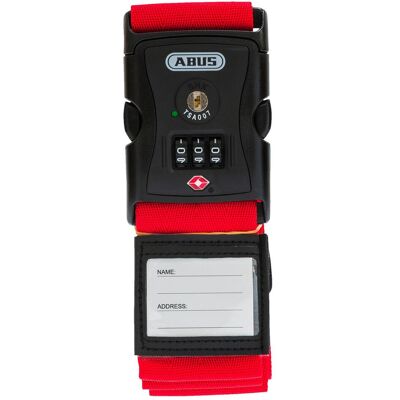 Abus Kofferbänder, Reisezubehör, Rot Abus Kofferbänder, Reisezubehör, Rot