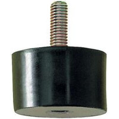 FP - B 100 x 55 mm M16x41 - Gummi-Metall-Puffer FP - B 100 x 55 mm M16x41 - Gummi-Metall-Puffer