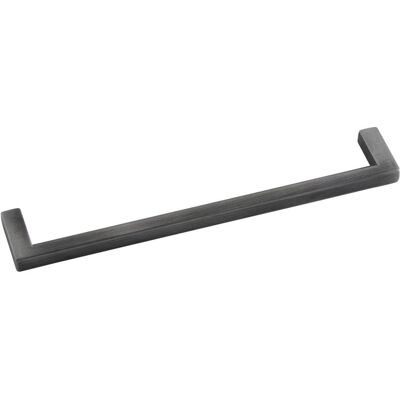 Siro, Möbelgriff, Schubladengriff Macha Möbelgriff B 136 mm, Griff ZN eisenfärbig gebürstet matt Siro, Möbelgriff, Schubladengriff Macha Möbelgriff B 136 mm, Griff ZN eisenfärbig gebürstet matt