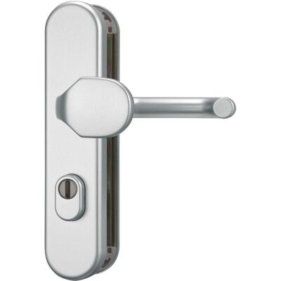 Abus, Türgriff + Türgarnitur, KLZS714 F1 FS FH-Türbeschlag WG, aluminium Abus, Türgriff + Türgarnitur, KLZS714 F1 FS FH-Türbeschlag WG, aluminium