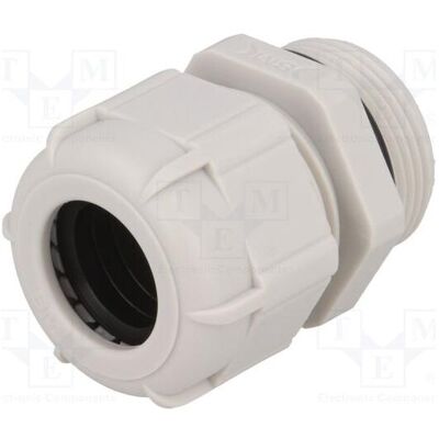 BM Group, Kabelverbindung, Kabelverschraubung PG21 IP68 Polyamid grau UL94V-2 BM Group, Kabelverbindung, Kabelverschraubung PG21 IP68 Polyamid grau UL94V-2
