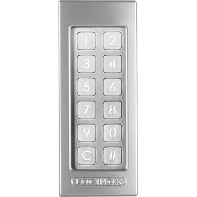 Locinox, Zutrittskontrolle, Code-Tastatur Slimstone-2 (Elektronische Zahlenkombination) Locinox, Zutrittskontrolle, Code-Tastatur Slimstone-2 (Elektronische Zahlenkombination)