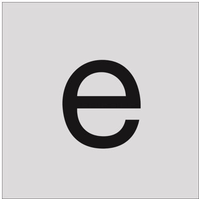 RZB, Hausnummer + Türschild, Zubehör 99222.013.E-K Klebebuchstabe 100mm klein "e" RZB, Hausnummer + Türschild, Zubehör 99222.013.E-K Klebebuchstabe 100mm klein "e"