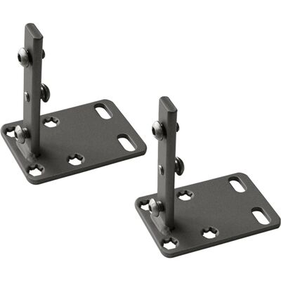PEKA Fronthalter-Set KB150 Slim - 150 mm - Stahl anthrazit - Hardware PEKA Fronthalter-Set KB150 Slim - 150 mm - Stahl anthrazit - Hardware