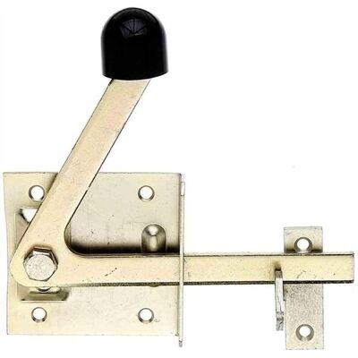 Alberts, Holzverbinder, Gartentorfalle fr Holztore 80 x 80 mm, Galv. Gelb verzinkt (1 Stk.) Alberts, Holzverbinder, Gartentorfalle fr Holztore 80 x 80 mm, Galv. Gelb verzinkt (1 Stk.)