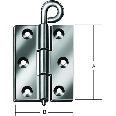 Magni, Möbelscharnier, Vormann Kulissenscharnier 57/60X60 BL 00057 060RI Magni, Möbelscharnier, Vormann Kulissenscharnier 57/60X60 BL 00057 060RI