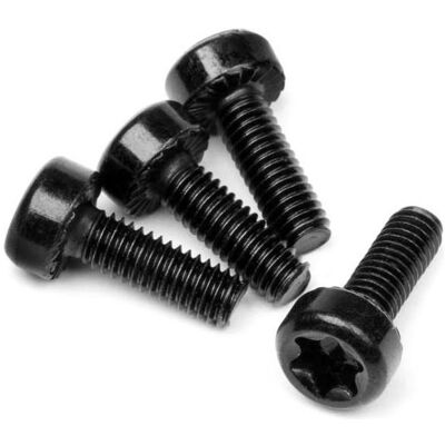 HPI, Schrauben, BAJA 5T WIDE CAP HEAD TORX SCREW M4x12mm (4Stk) (4 Schrauben pro Stück) HPI, Schrauben, BAJA 5T WIDE CAP HEAD TORX SCREW M4x12mm (4Stk) (4 Schrauben pro Stück)