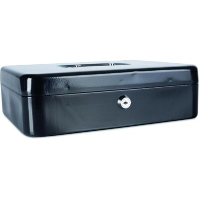 Donau, Geldkassette, Kassette für Geld, gross, 300x90x240mm, schwarz Donau, Geldkassette, Kassette für Geld, gross, 300x90x240mm, schwarz