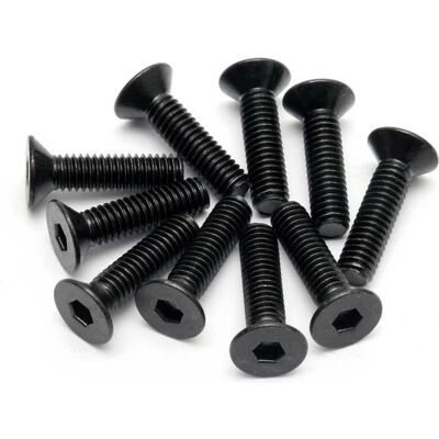 HPI, Schrauben, Baja 5b Flat Head Screw M4x15mm (hex Socket/10pcs) HPI, Schrauben, Baja 5b Flat Head Screw M4x15mm (hex Socket/10pcs)