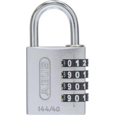 Abus, Vorhängeschloss, 144/40 silver Lock-Tag Abus, Vorhängeschloss, 144/40 silver Lock-Tag