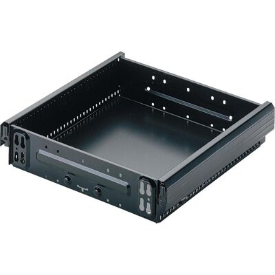 Hettich, Schubladenauszüge, Systema Top 2000 Stahlschubkasten, 392 mm, 370 x 354 mm, schwarz Hettich, Schubladenauszüge, Systema Top 2000 Stahlschubkasten, 392 mm, 370 x 354 mm, schwarz