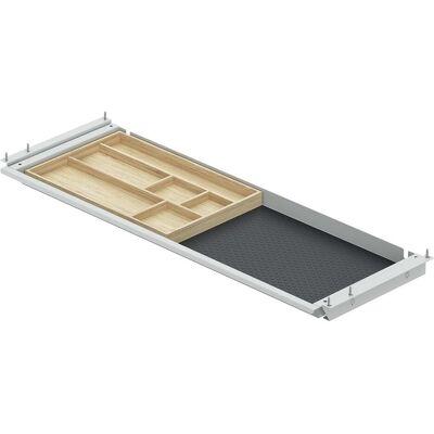 Hettich, Schubladenauszüge, Schubkasten SL Grip 760x265x39 mm weiss Hettich, Schubladenauszüge, Schubkasten SL Grip 760x265x39 mm weiss