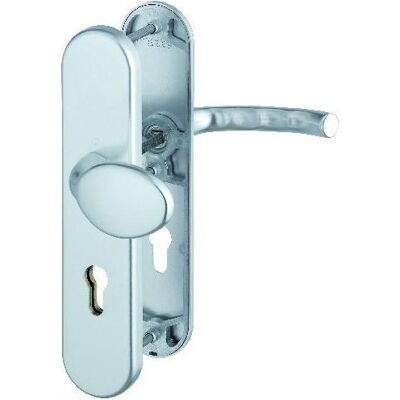 HOPPE Sicherheitstürgriff-Set - Modell 76G/3331/3410/1710 - Außen, eloxiert, Aluminium HOPPE Sicherheitstürgriff-Set - Modell 76G/3331/3410/1710 - Außen, eloxiert, Aluminium